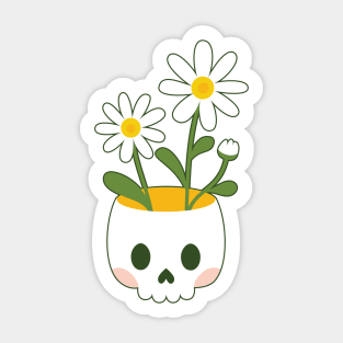 Pushing up daisies Sticker